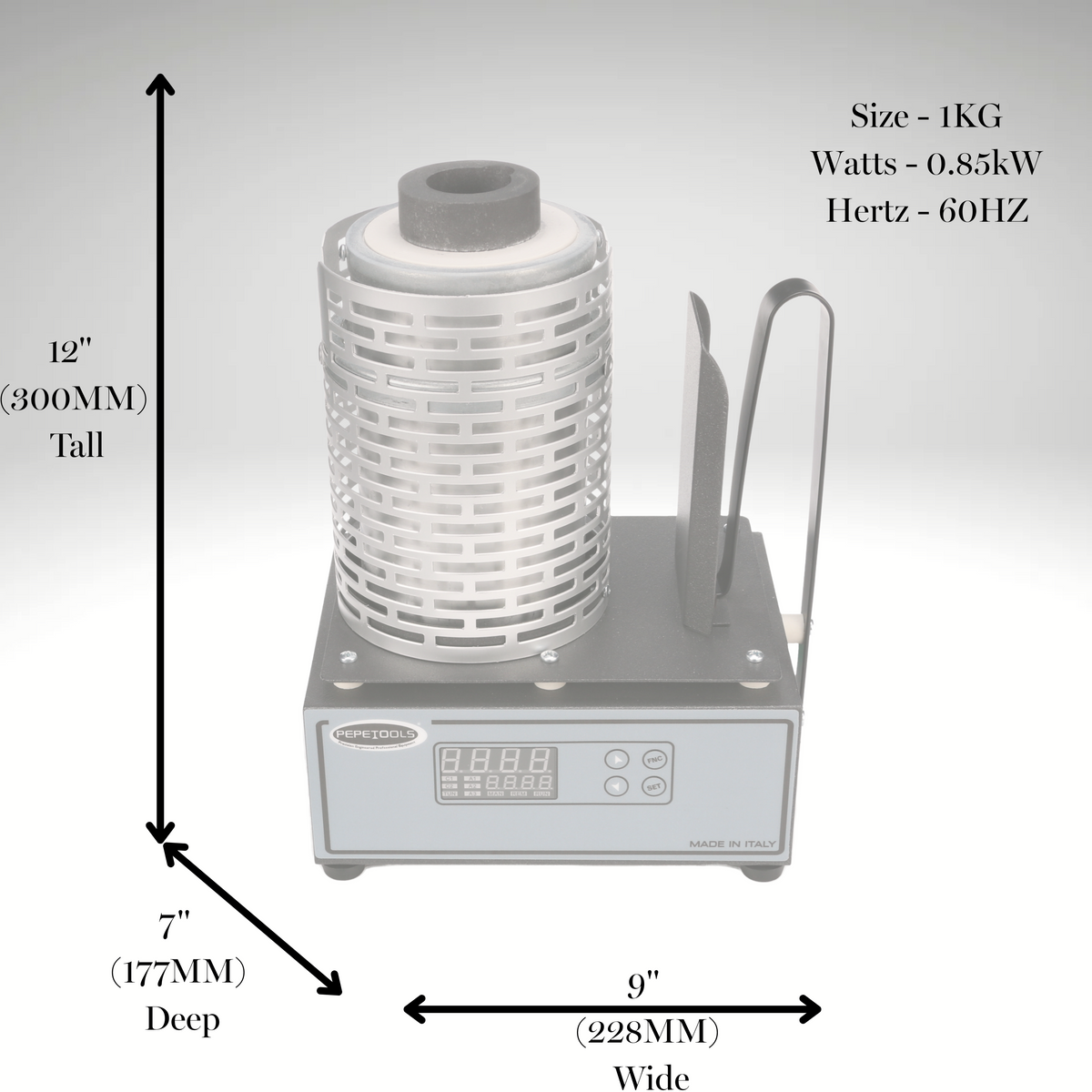 Tilt-Pour Electro-Melt Furnace for Silver, Gold, and more - Clay Revolution