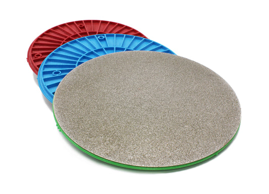 12" Diamond Grinding Disc on 12" Bat (Sold Individually) - Clay Revolution