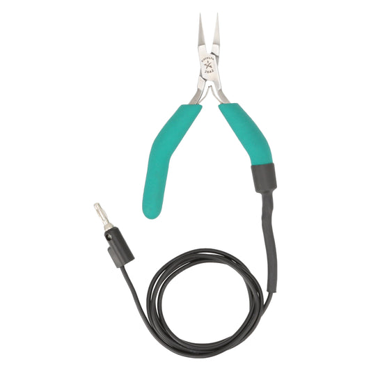 Grounded Flat Nose Pliers for Permanent Jewelry