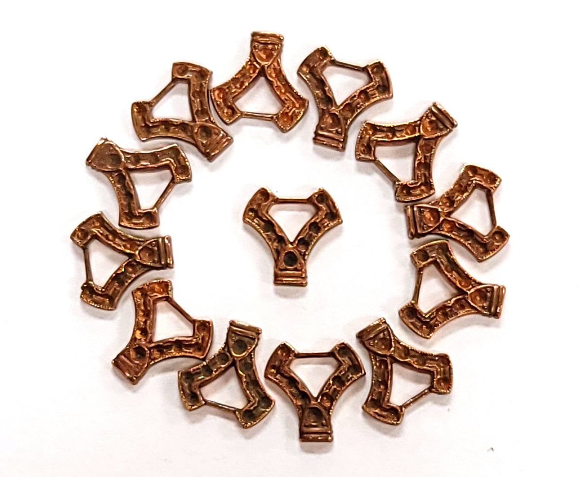 Brass "Y" Shaped Component