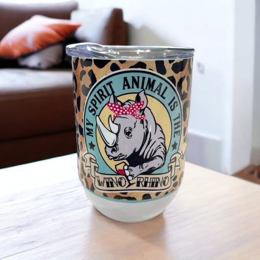 12oz Straight Wine Tumbler - Clay Revolution