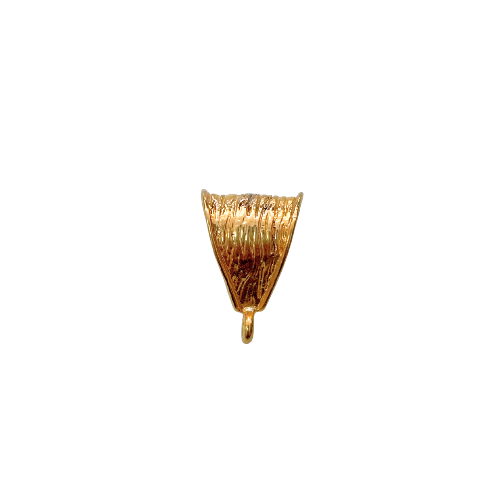 Vermeil Plated Sterling Silver Bail 10mm