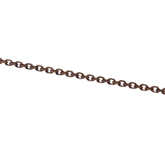 Chain: Antique Copper Rectangle Chain 2mmx3mm