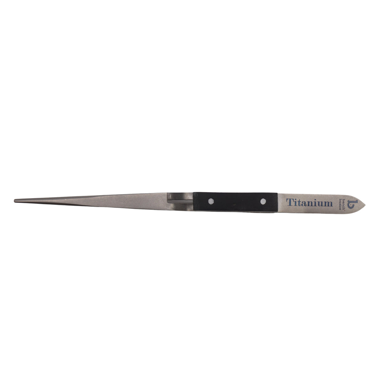 Titanium Tweezer, Cross Locking, Heavy Duty with Fine Point - Clay Revolution