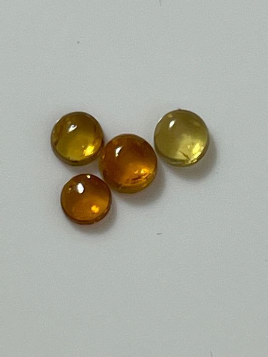 Tourmaline Round Cabochon 4mm