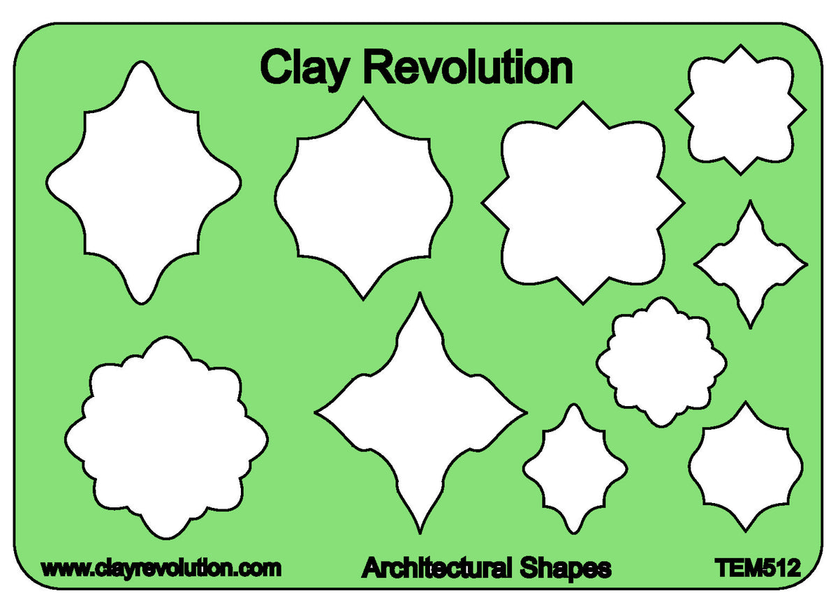 Architectural Shapes Template - Clay Revolution