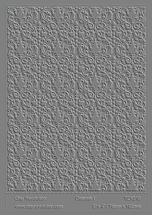 Damask Texture Sheet - ClayRevolution