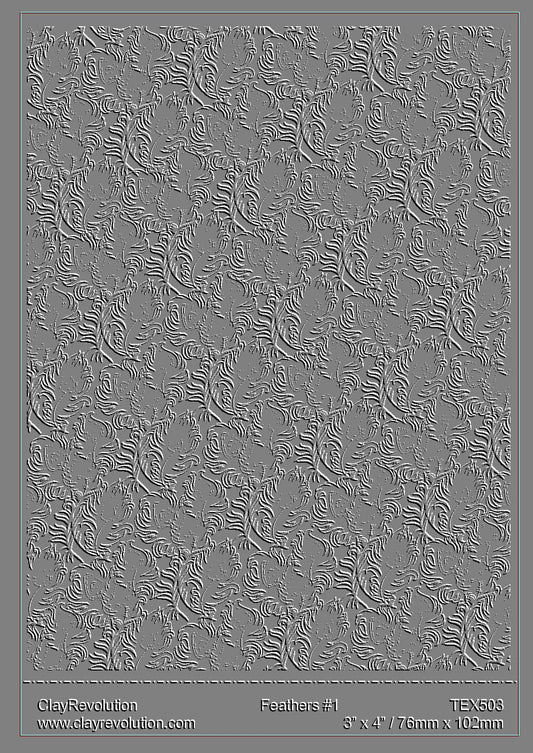 Feathers Texture Sheet - ClayRevolution