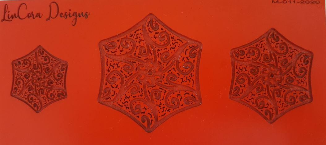 LinCora Mandala Texture Mat 011 - ClayRevolution