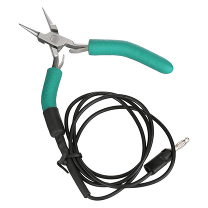Grounded Needle Nose Pliers for Permanent Jewelry