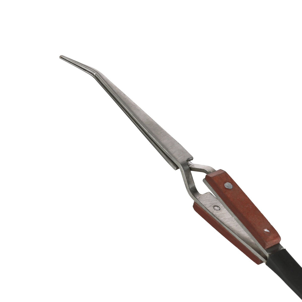 Grounded Tweezer Reverse Cross Lock for Permanent Jewelry Welders - Clay Revolution