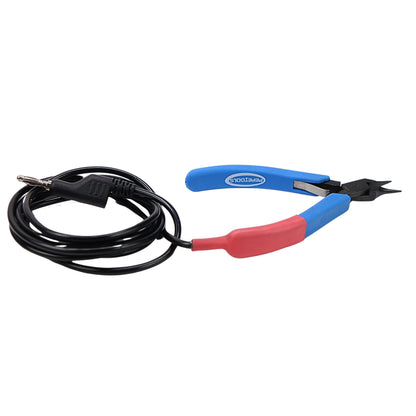 Needle Nose Pliers with Grounding Wire for Permanent Jewelry - Clay Revolution