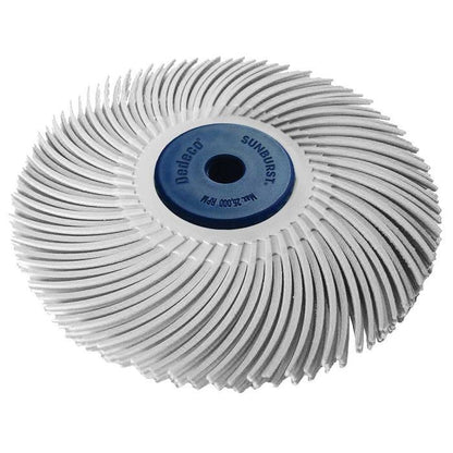 Dedeco® Sunburst® 3" 3-Ply Radial Bristle Disc Assortment - Clay Revolution