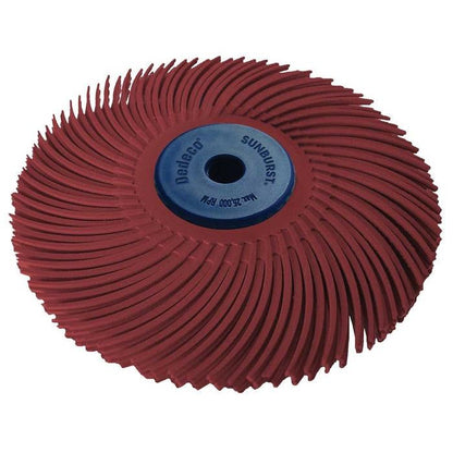 Dedeco® Sunburst® 3" 3-Ply Radial Bristle Disc Assortment - Clay Revolution