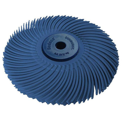 Dedeco® Sunburst® 3" 3-Ply Radial Bristle Disc Assortment - Clay Revolution