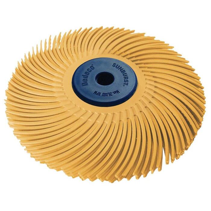 Dedeco® Sunburst® 3" 3-Ply Radial Bristle Disc Assortment - Clay Revolution