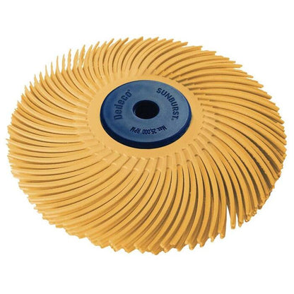 Dedeco® Sunburst® 3" 3-Ply Radial Bristle Disc Assortment - Clay Revolution