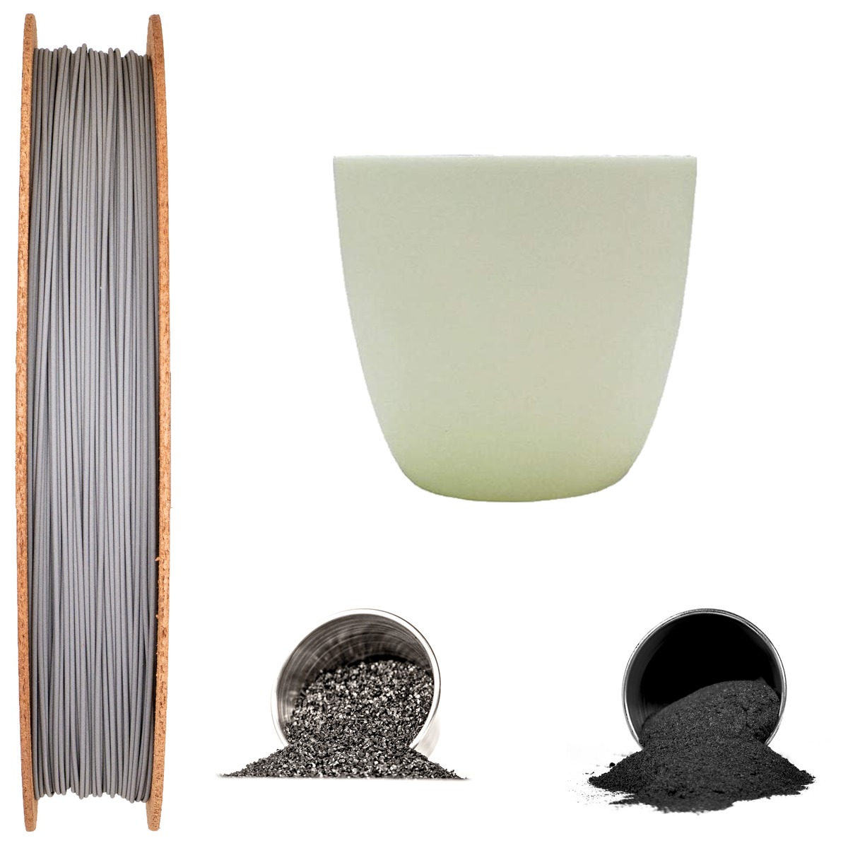Stainless Steel 17-4 Filamet™ Print and Sinter Kit - Clay Revolution