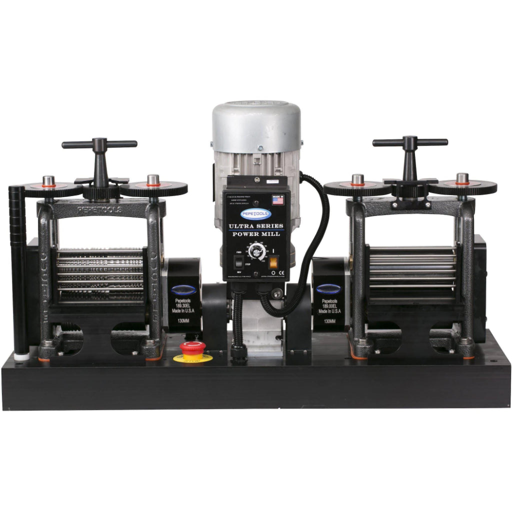 130 mm Double Electric Flat & Wire Mill X-Drive