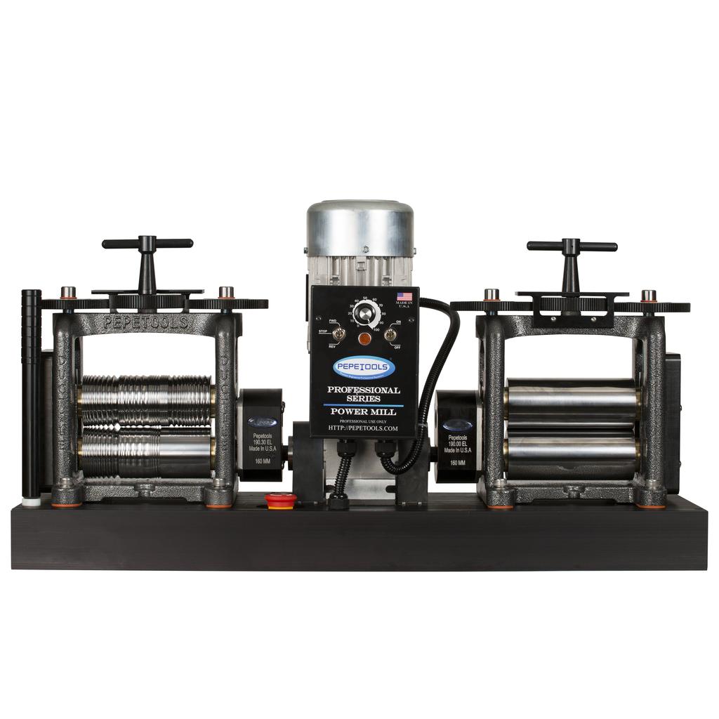 160MM Double Ultra Series X-Drive Electric Rolling Mill (All Wire + Flat) - Clay Revolution