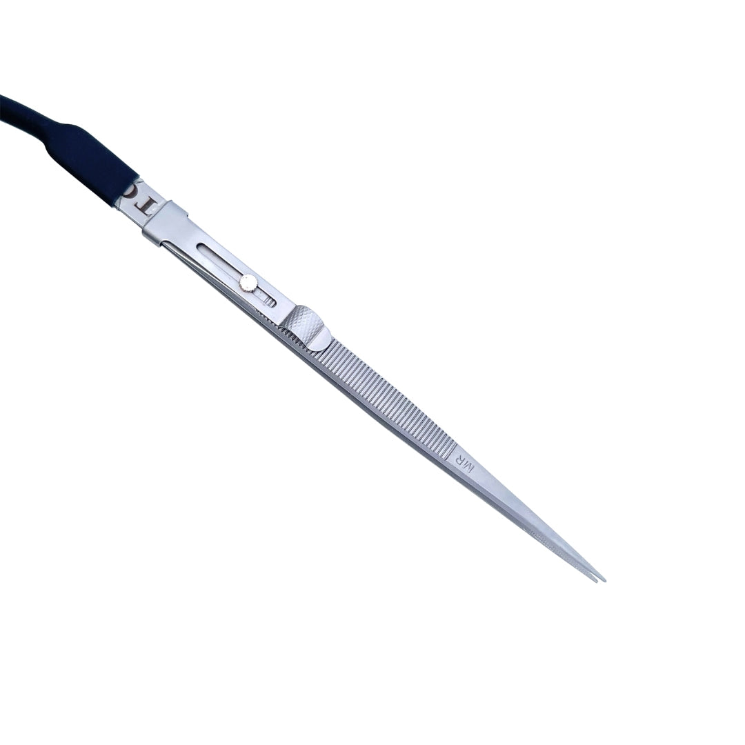 Grounded Precision Locking Tweezers for Permanent Jewelry Welders