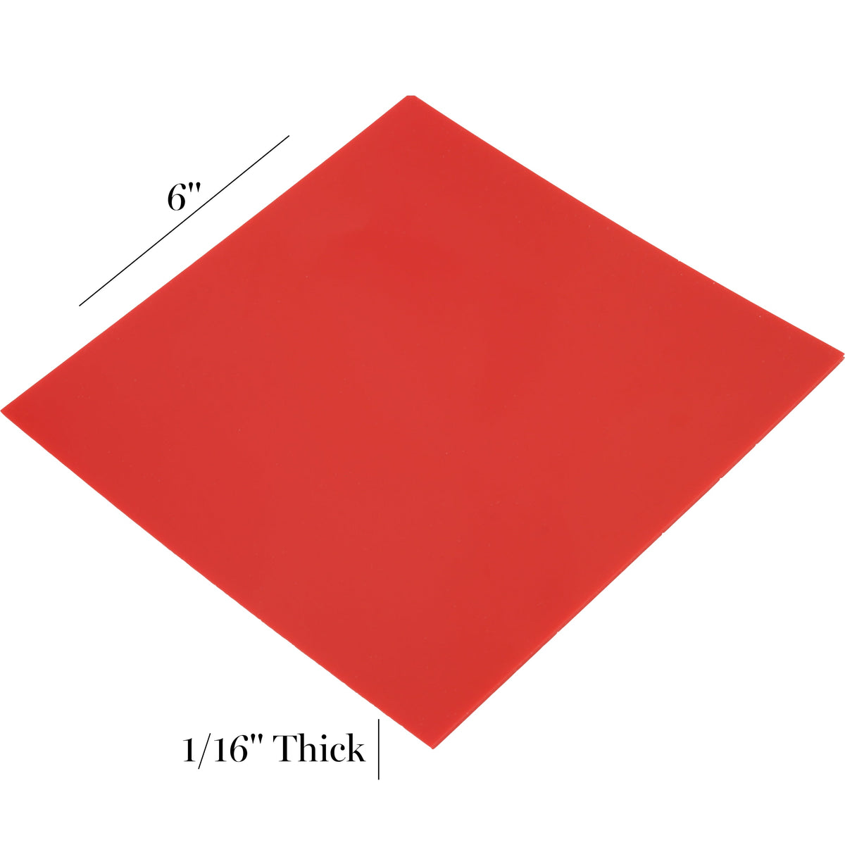 Red Precision Urethane Cutting Pad - Clay Revolution