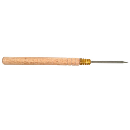 Large 3MM Titanium Solder Pick With Wooden Handle - Clay Revolution
