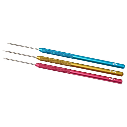 Titanium Solder Picks - Set of 3 (Red, Blue, Gold) - Clay Revolution