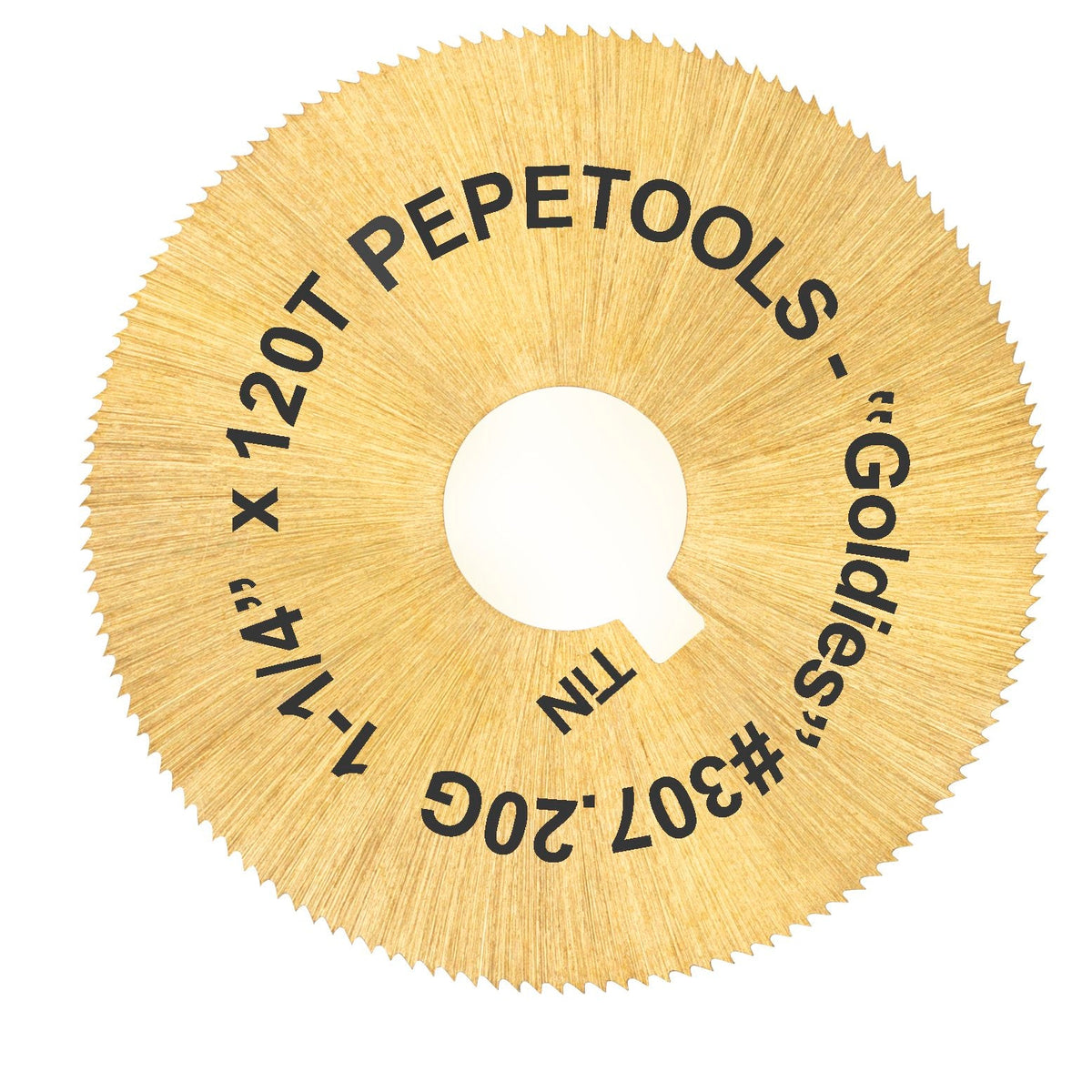 JRM2 Standard Blade TiN Coated "Goldies" 1.25" - Clay Revolution