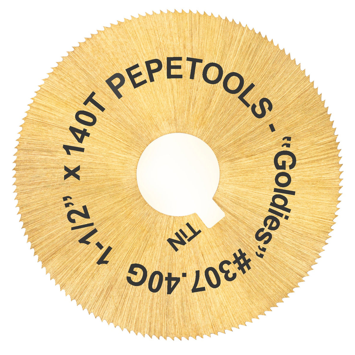 JRM2 Large Blade TiN Coated "Goldies" 1.5" - Clay Revolution