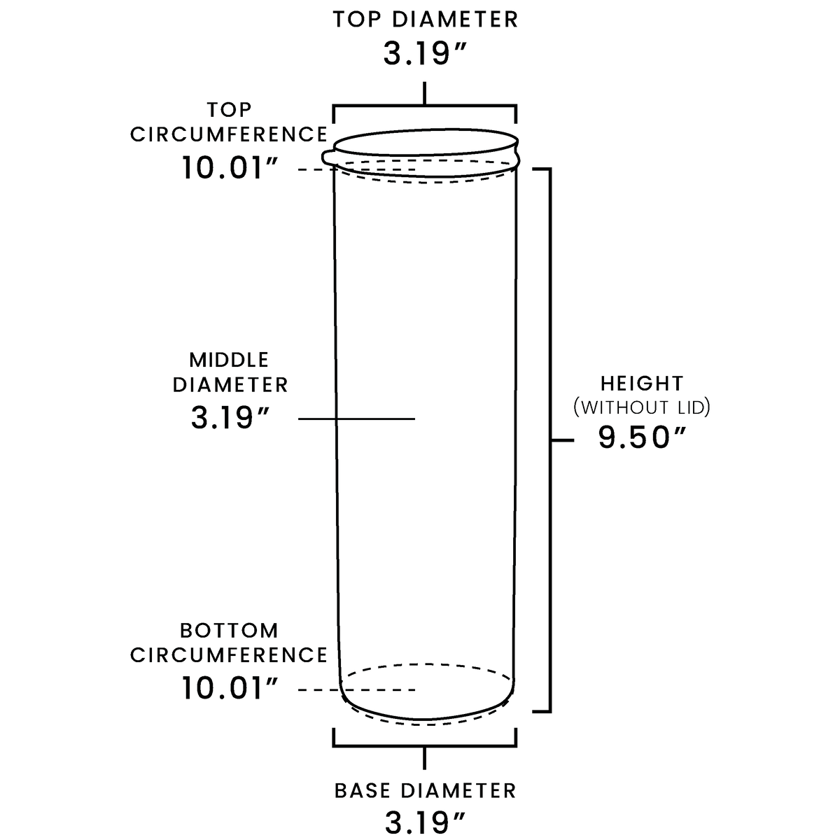 Pre-Sanded 30oz Skinny Tumbler - Clay Revolution