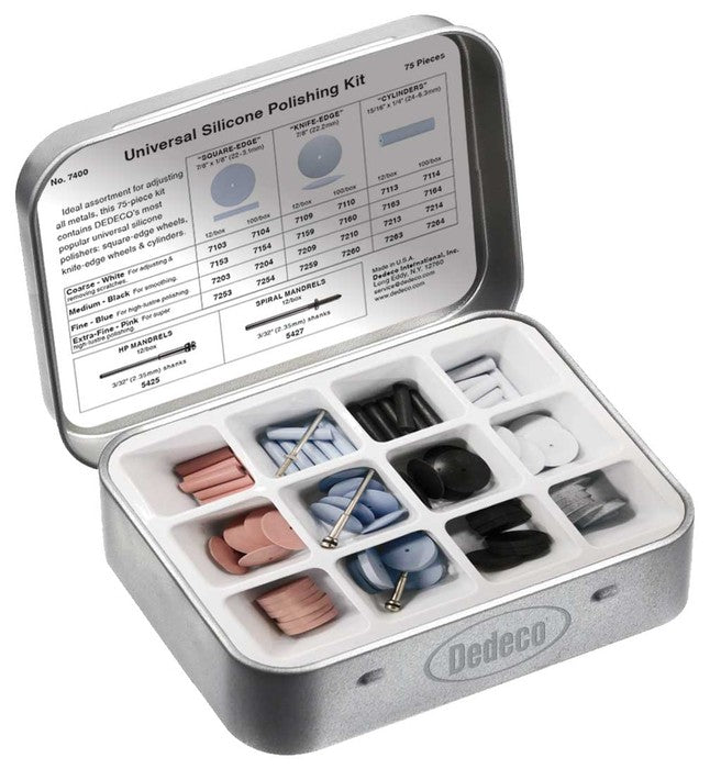Silicone Polishing Starter Kit, Unmounted - Clay Revolution