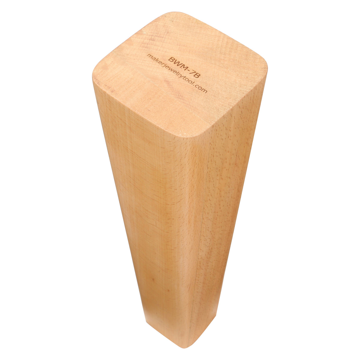 Fretz Square with Rounded Corners Wood Forming Mandrel, Large, BWM-7B - Clay Revolution