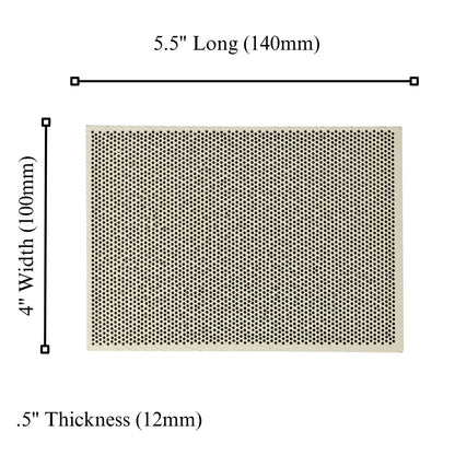 Honeycomb Ceramic Soldering Blocks - Clay Revolution