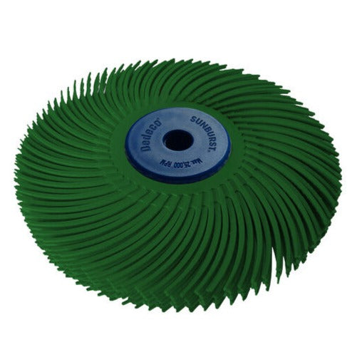 Dedeco® Sunburst® 3" 3-Ply Radial Bristle Disc Assortment - Clay Revolution