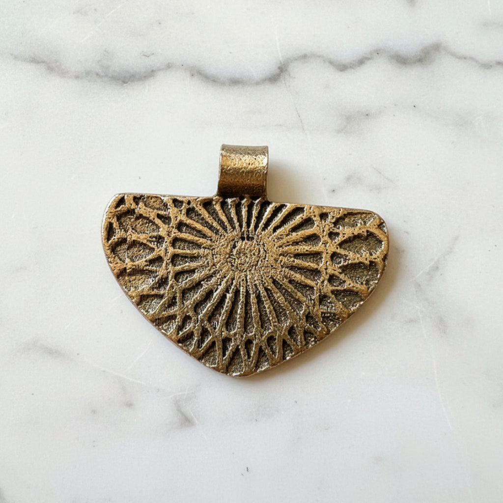 Pendant Component-Artisan Made-Double Sized & Textured