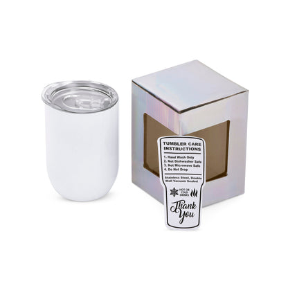 12oz Straight Wine Tumbler - Clay Revolution