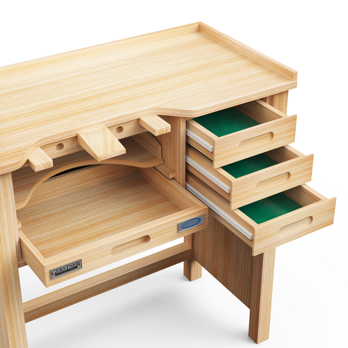 Professional Jewelers Bench by Gerstner International - Clay Revolution