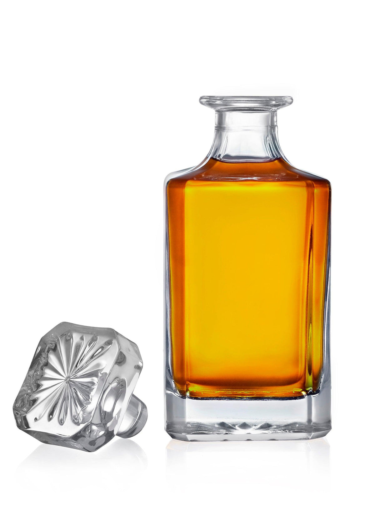 Whiskey Decanter - Square - 750ML - Clay Revolution