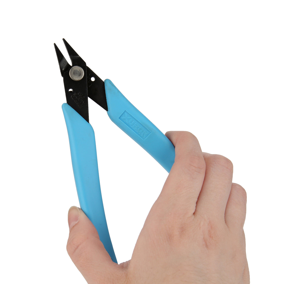 Xuron® Short Nose 2mm for Permanent Jewelry (475) - Blue - Clay Revolution