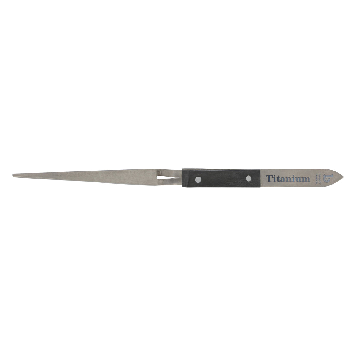 Titanium Tweezer, Cross Locking, Heavy Duty with Fine Point - Clay Revolution