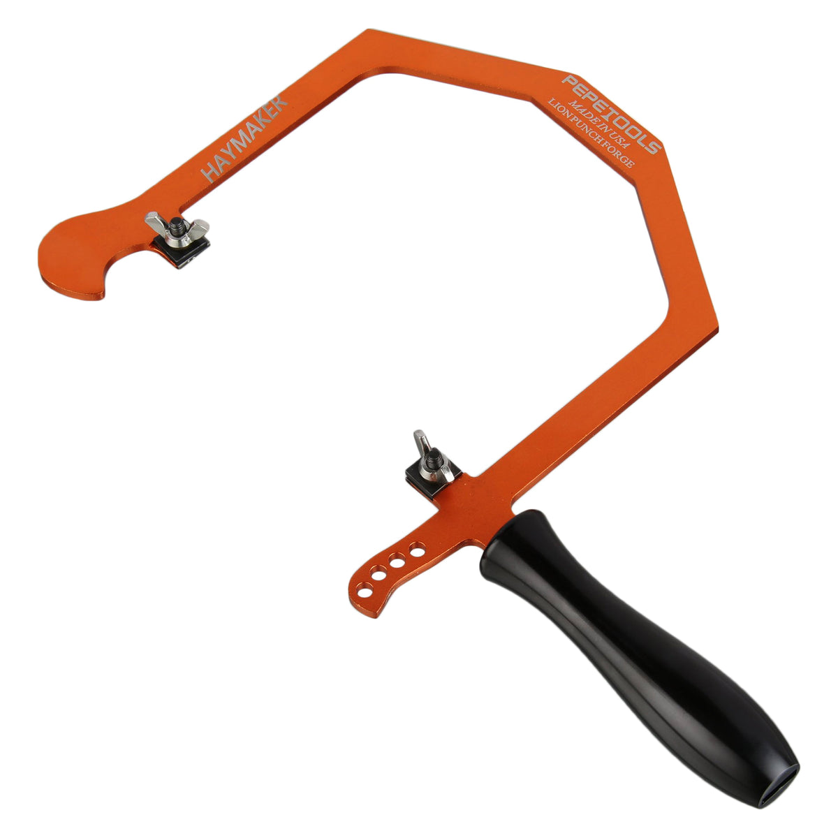 Orange with Black Handle Haymaker, Special Edition Jewelers Saw - Clay Revolution