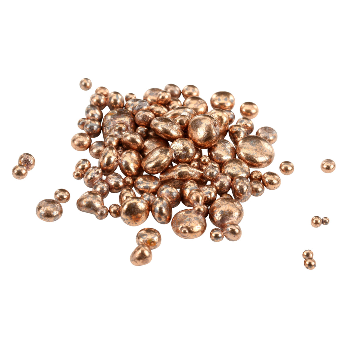 Copper Casting Grain - 99.9% Pure, Jewelers Alloy Grade - Clay Revolution