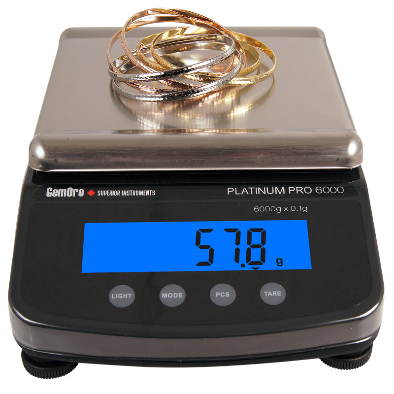 Digital Scale, 6000g x 0.1g - GEMORO PRO6000 - Clay Revolution