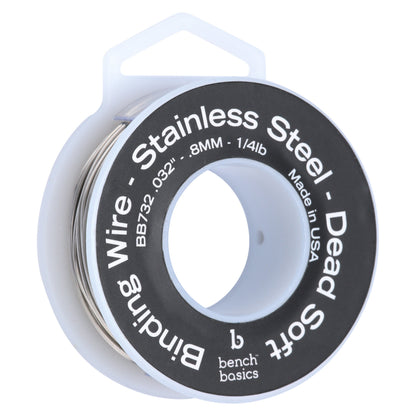 Stainless Steel Wire for Binding and Handling, 1/4lb Spool - Clay Revolution