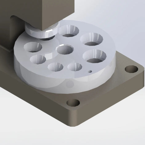 Reducing Die & Push Rod for Ring Stretcher (DELRIN) - Clay Revolution