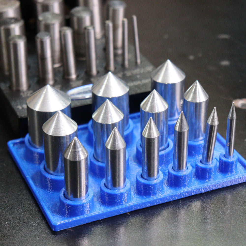 3D Printed Center Positioning Die Holder for Disc Cutter - Clay Revolution
