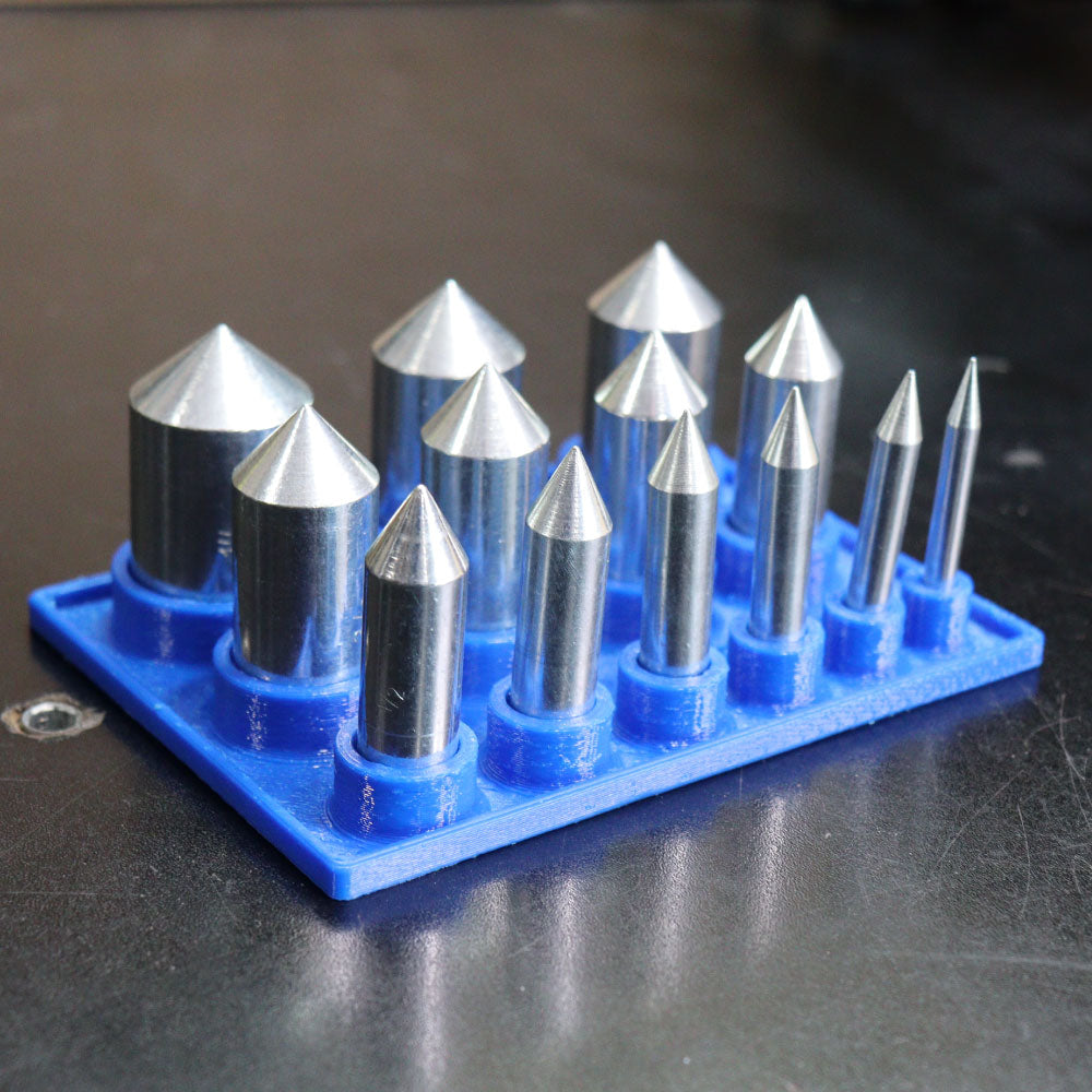 3D Printed Center Positioning Die Holder for Disc Cutter - Clay Revolution