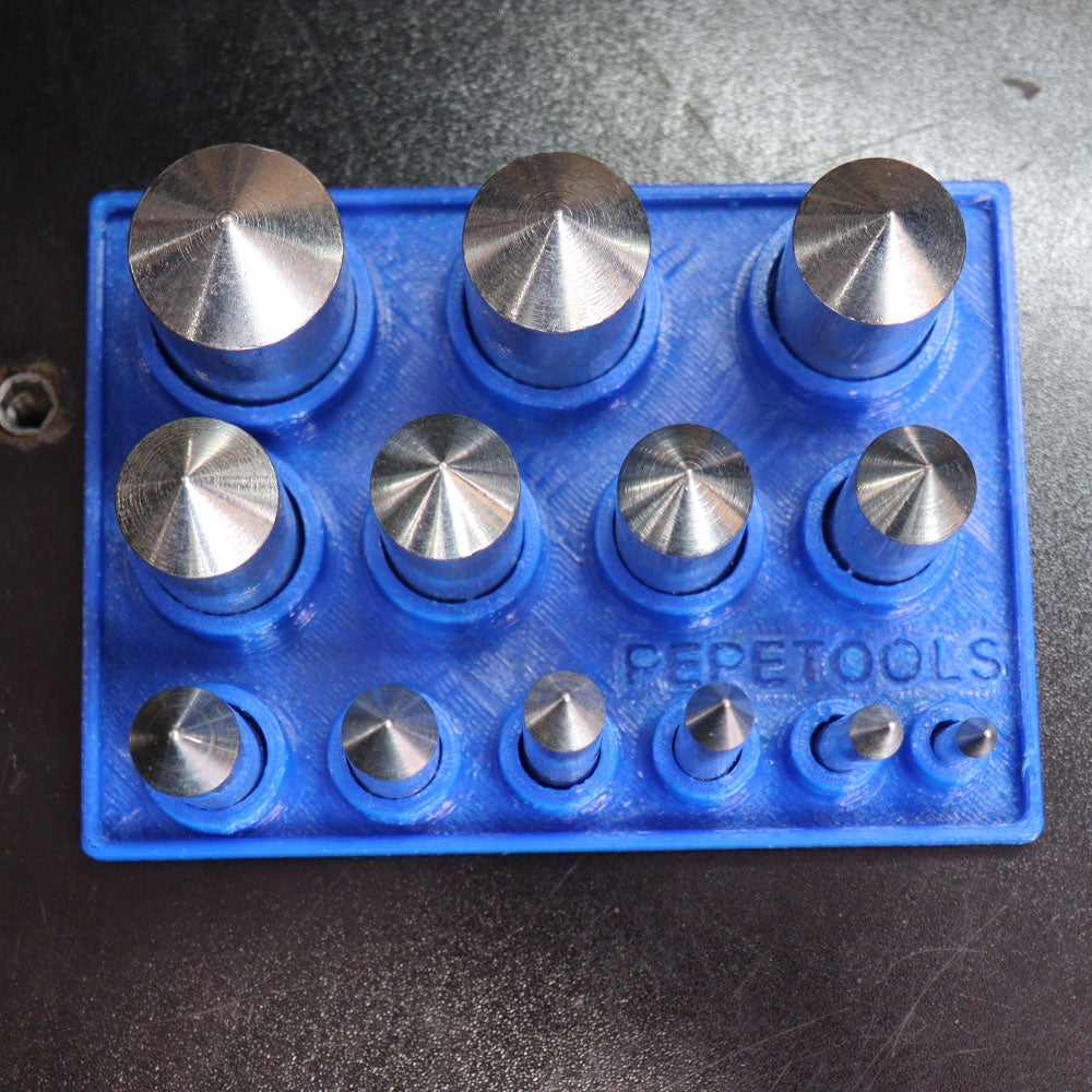 3D Printed Center Positioning Die Holder for Disc Cutter - Clay Revolution