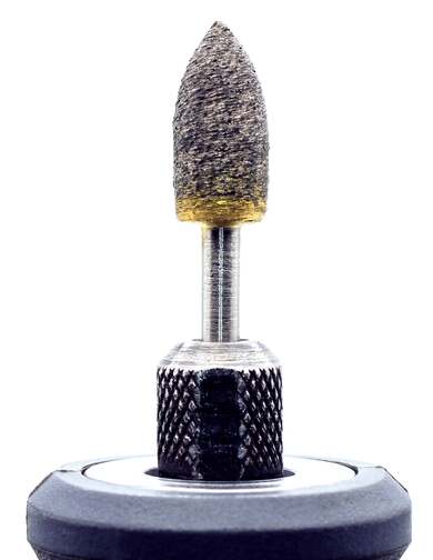 D1/D2 Bullet Rotary Tools, 3 mm Shaft 80# or 170# - Clay Revolution